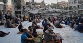Gaza marks Eid amid rubble, scarce food and ongoing war