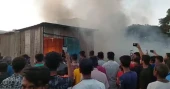 Foam factory fire under control in Chattogram