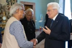 Dr Yunus meets President of Italian Republic Sergio Mattarella