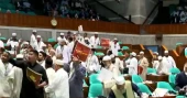 Opposition MPs stage walkout during President’s speech