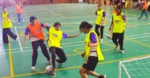 Dhaka Flow: SAFF champion women footballers join USAID's Healthier in Motion campaign