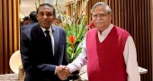 Sudanese PM pays courtesy call on President Shahabuddin in London