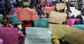 Uncertainty over appointment letters: Recommended govt primary teachers stage sit-in at Shahbagh