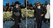 Rihanna is expecting baby No. 3 with A$AP Rocky, the rapper confirms at the 2025 Met Gala