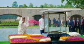 PM Hasina pays tribute to Mahatma Gandhi at Delhi’s Raj Ghat