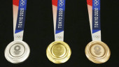 1 Year: Tokyo Olympics unveil gold, silver, bronze medals