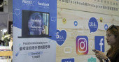 While shuttered at home, China exploits social media abroad
