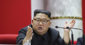 North Korea's Kim touts strategic weapon amid stall in talks