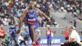 Taylor made: Triple jumper wins 3rd straight world title