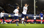 Gomes' injury overshadows Everton's 1-1 draw with Spurs
