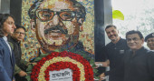 Júlio César visits Bangabandhu Museum