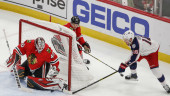 Toews, Lehner lead Blackhawks over Blue Jackets 3-2 in OT