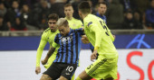 Atalanta beats Dinamo 2-0 for 1st Champions League win