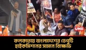দীপু দাস হত্যা নিয়ে কলকাতায় বাংলাদেশ হাইকমিশনের সামনে বিক্ষোভ, কুশপুত্তলিকা দাহ | Kolkata | UNB