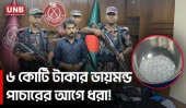 যশোরে ৬ কোটি টাকার হীরাসহ ভারতীয় নাগরিক আটক | BGB | Diamond Seizure | Jashore | UNB