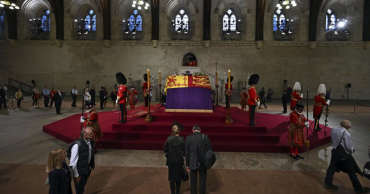 Queen Elizabeth II lies in state as throngs pay respects