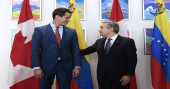 Leader of Venezuela's opposition gets backing in Canada