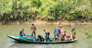 Sundarbans fire: Low tide delaying dousing operation