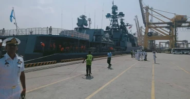 Russian Pacific Fleet Squadron visiting Chattogram Port