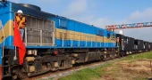 Padma Bridge rail link: Goods train reaches Mawa station in Faridpur on trial