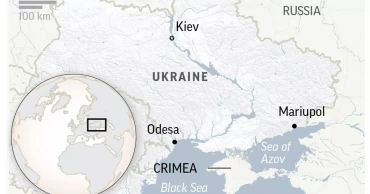 Officials report at least 13 dead in shelling of a market in Russian-occupied Ukraine
