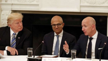 Amazon, Microsoft wage war over the Pentagon's 'war cloud'