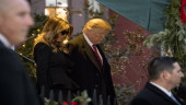 Presidents club assembles for Bush funeral, Trump an outlier