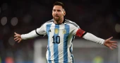 Messi scores from a free kick to give Argentina 1-0 win in South American World Cup qualifying