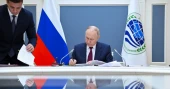 Putin says Russia is 'united as never before' during Shanghai Cooperation Organization meeting