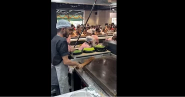 Video of restaurant cook using broom on tawa goes viral