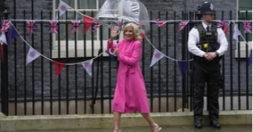 Jill Biden in UK for King Charles' coronation, visits No. 10