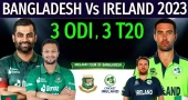 Bangladesh vs Ireland Series 2023 Preview: Schedule, Fixtures, Team