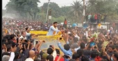 Magura district welcomes Shakib warmly as MP candidate 