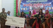 5 SAFF champion girls receive grand reception in Khagrachari