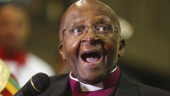 Desmond Tutu back at home after South African hospital stay