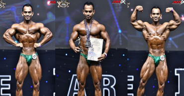 Robin clinches silver medal in World Bodybuilding Champs