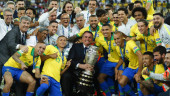 Brazil's president jeered at soccer match in Rio de Janeiro