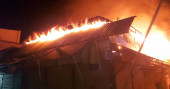 Woman killed in Faridpur fire