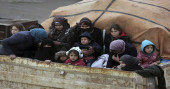 Syrians scramble for refuge in last opposition frontier