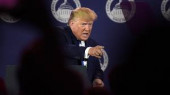 Trump condemns violent parody, hasn't seen it
