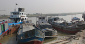 Transport strike halts Faridpur river port activities