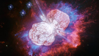 NASA's Hubble telescope captures stellar fireworks show