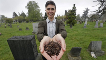 Washington is 1st state to allow composting of human bodies