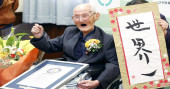 World's oldest man, who said secret was smiling, dies at 112