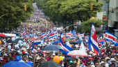 Costa Rica shaken by rare and unruly unrest, labor strike