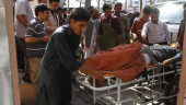 Bus strikes roadside bomb in Afghanistan, 32 killed