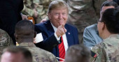 Trump thanks troops on Afghan visit, says Taliban want deal