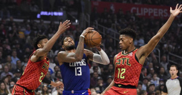 George’s 37 in home debut lead Clippers past Hawks 150-101
