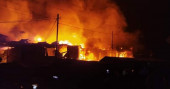Fire ravages Noakhali market