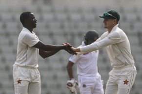 Bangladesh extend lead to 296 at lunch vs Zimbabwe